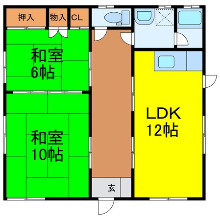 野木町南赤塚戸建ての物件間取画像